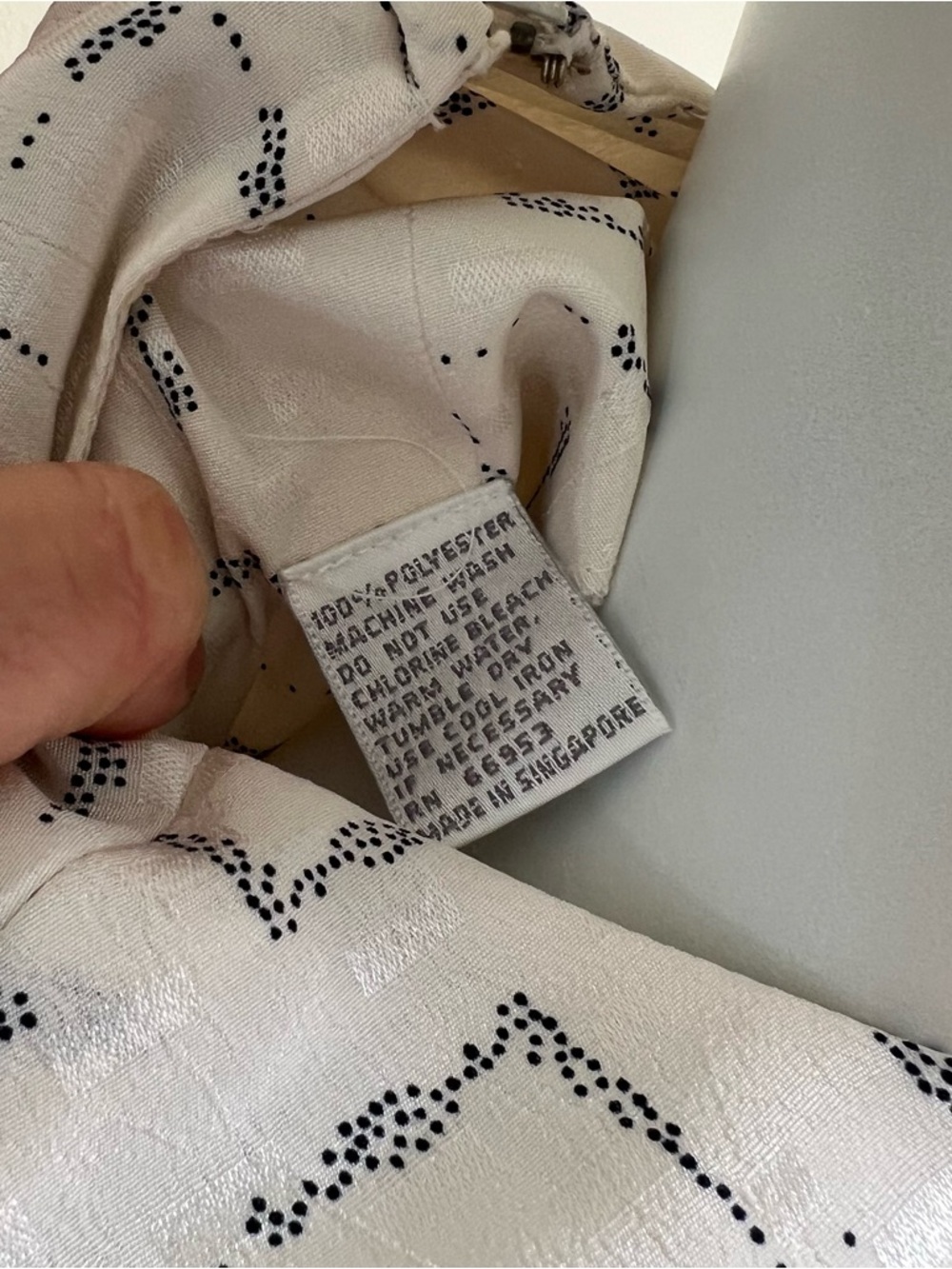 Vintage Printed Shift Dress - Picture 5 of 8